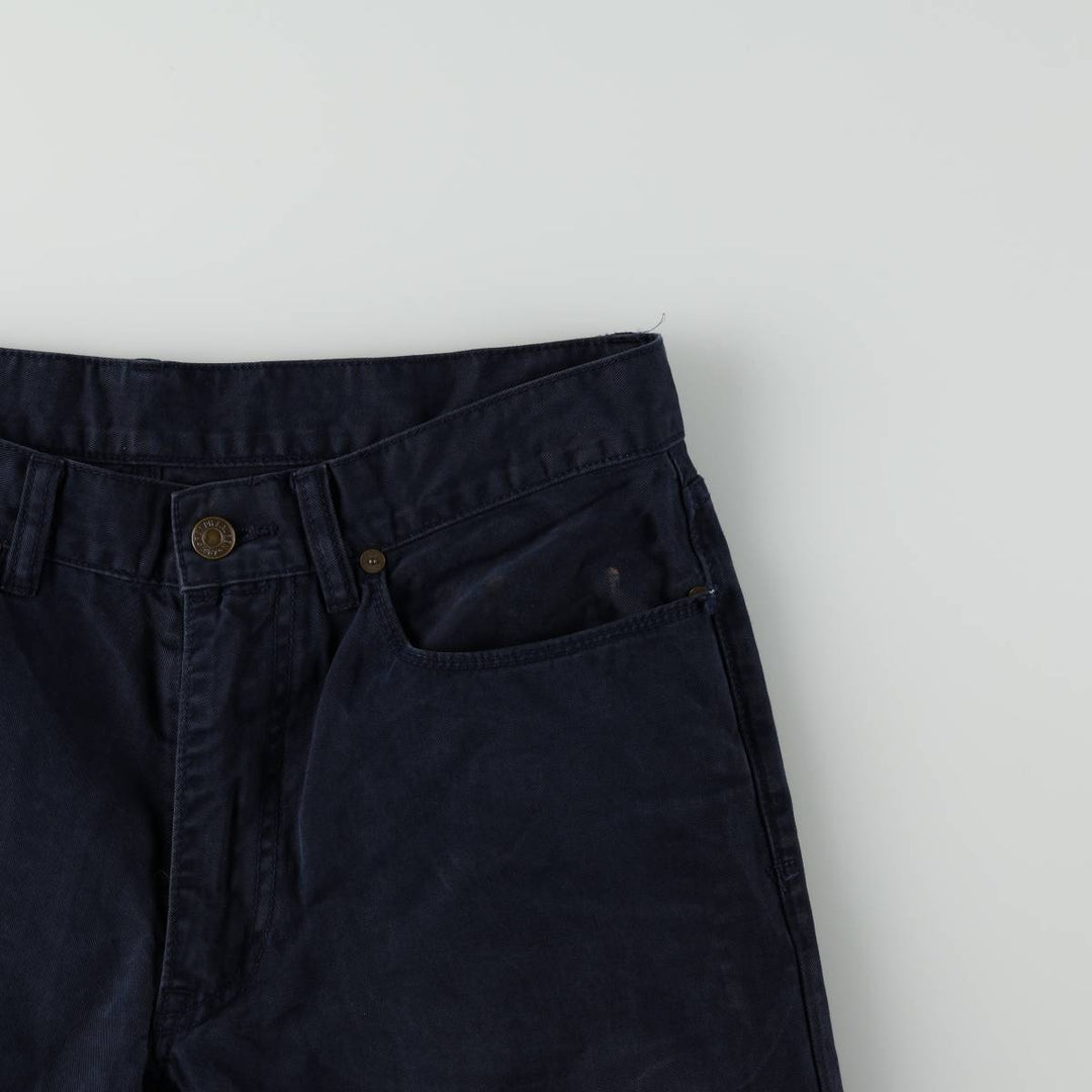 Ralph Lauren POLO RALPH LAUREN Men's Chino Pants, Size W33 cotton navy blue type Vintage Second Hand