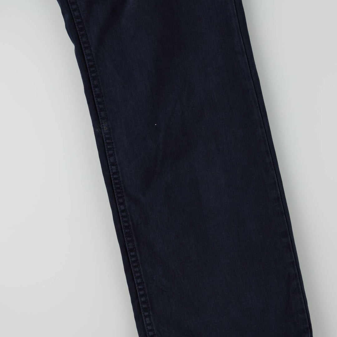 Ralph Lauren POLO RALPH LAUREN Men's Chino Pants, Size W33 cotton navy blue type Vintage Second Hand