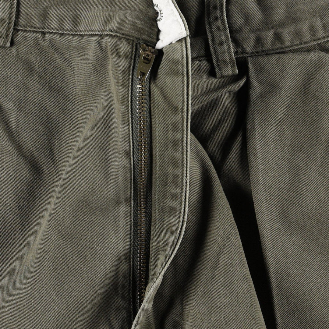 Ralph Lauren POLO by Ralph Lauren ANDREW PANT Chino Pants, Men's W32 equivalent, Two-pleat. cotton Khaki type Vintage Second Hand