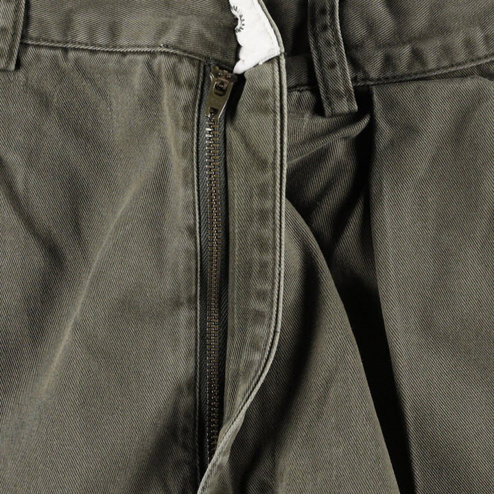 Ralph Lauren POLO by Ralph Lauren ANDREW PANT Chino Pants, Men's W32 equivalent, Two-pleat. cotton Khaki type Vintage Second Hand