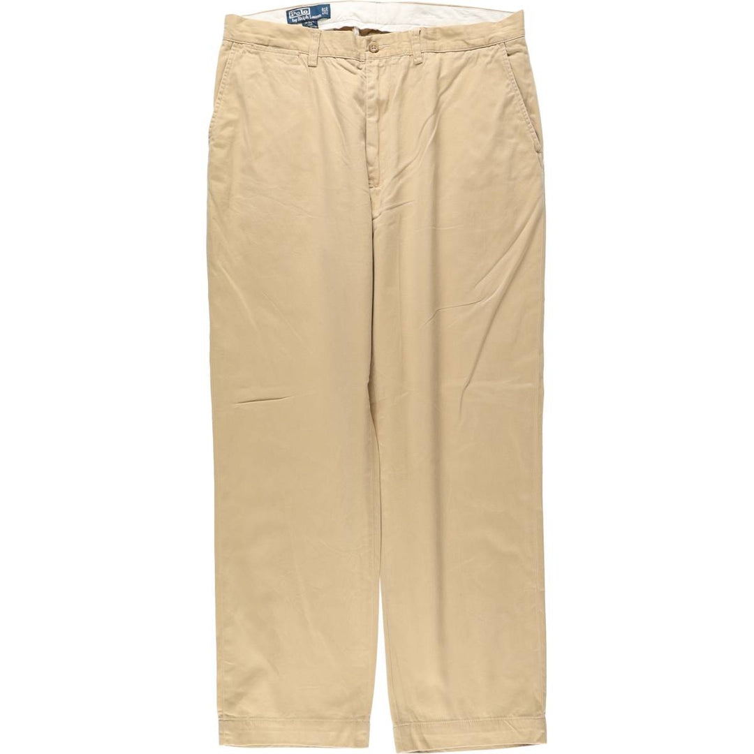 Ralph Lauren POLO by Ralph Lauren PROSPECT PANT Men's W37 (approx.) cotton Beige type Vintage Second Hand