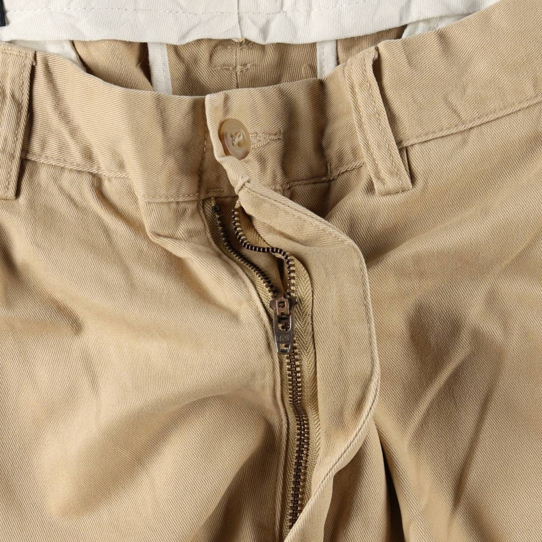 Ralph Lauren POLO by Ralph Lauren PROSPECT PANT Men's W37 (approx.) cotton Beige type Vintage Second Hand