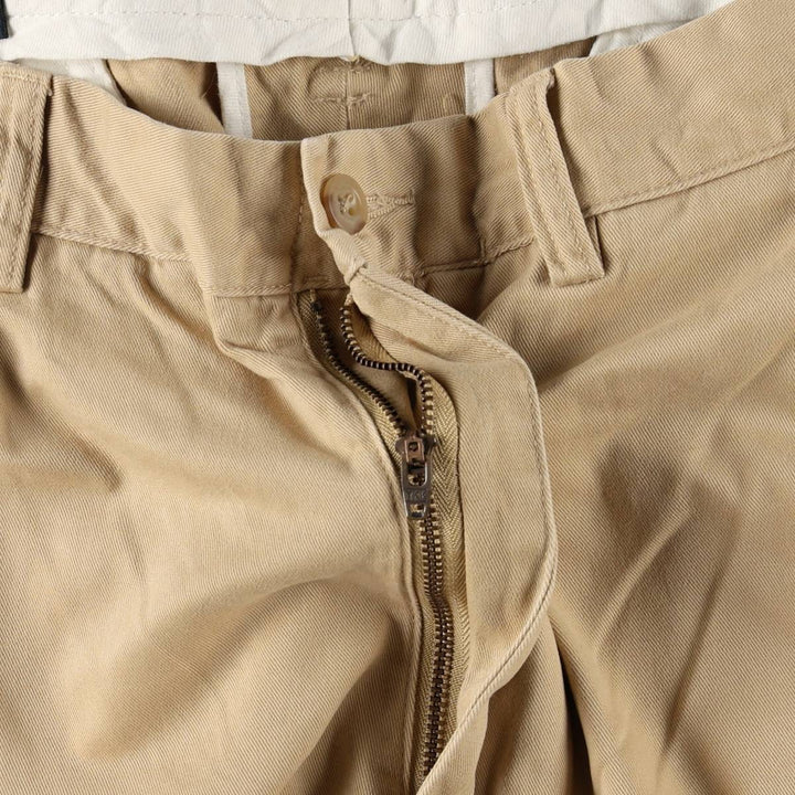 Ralph Lauren POLO by Ralph Lauren PROSPECT PANT Men's W37 (approx.) cotton Beige type Vintage Second Hand