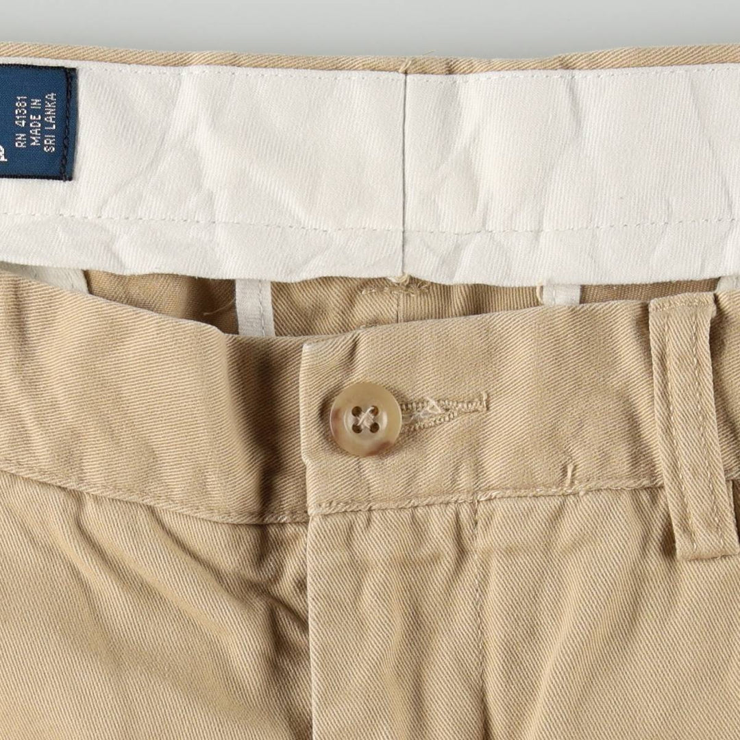 Ralph Lauren POLO by Ralph Lauren PROSPECT PANT Men's W37 (approx.) cotton Beige type Vintage Second Hand