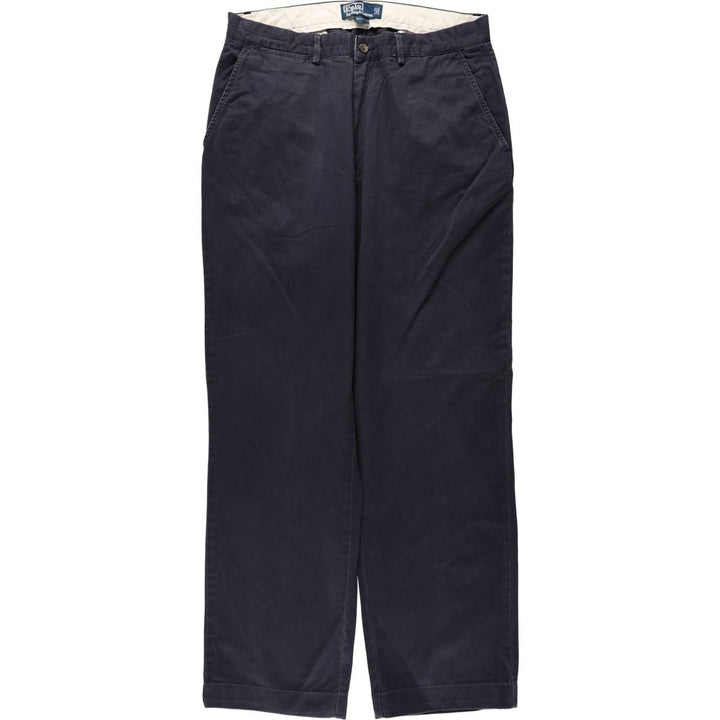 Ralph Lauren POLO by Ralph Lauren Men's Size W34 (approx.) cotton navy blue type Vintage Second Hand