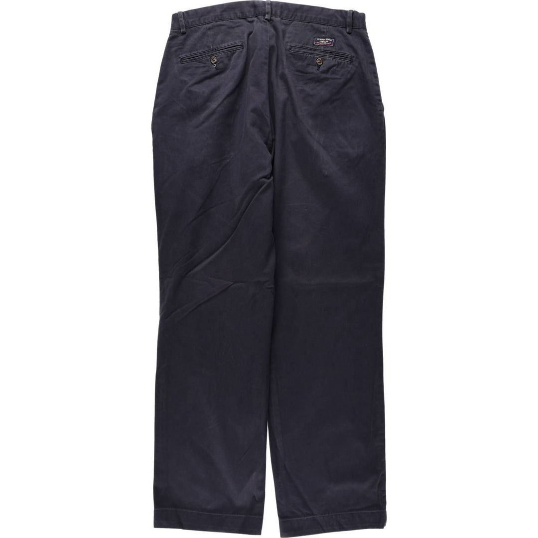 Ralph Lauren POLO by Ralph Lauren Men's Size W34 (approx.) cotton navy blue type Vintage Second Hand