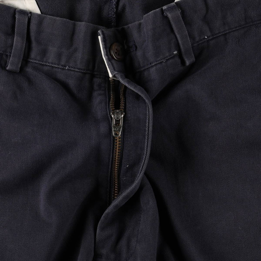 Ralph Lauren POLO by Ralph Lauren Men's Size W34 (approx.) cotton navy blue type Vintage Second Hand