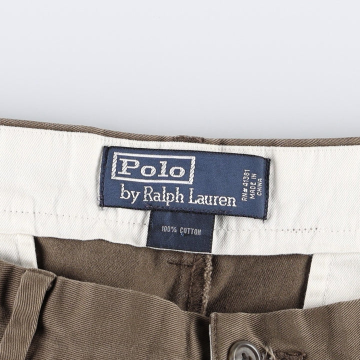 Ralph Lauren POLO by Ralph Lauren Chino Pants Men's W36 cotton brown type Vintage Second Hand