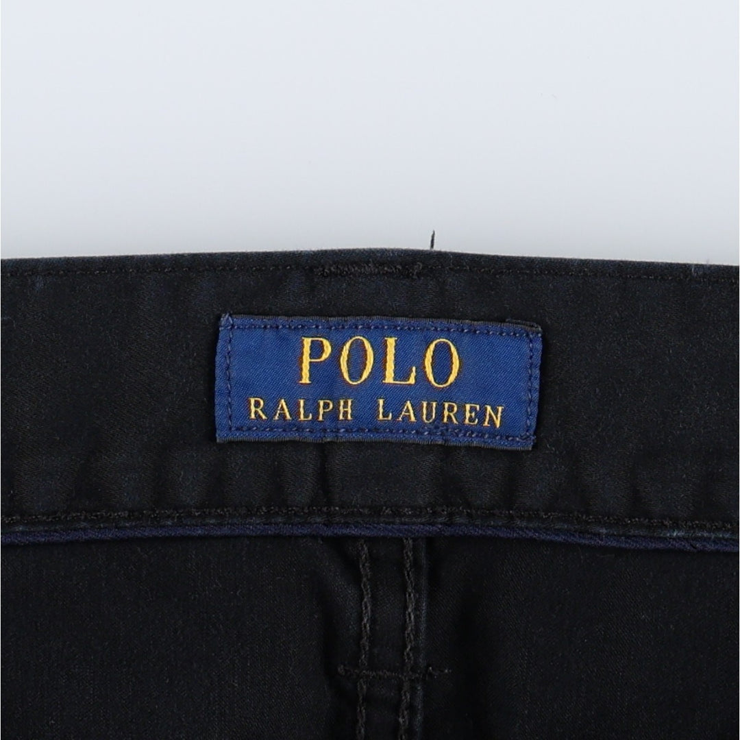 Ralph Lauren POLO RALPH LAUREN Men's Chino Pants, Size W36 cotton black type Vintage Second Hand