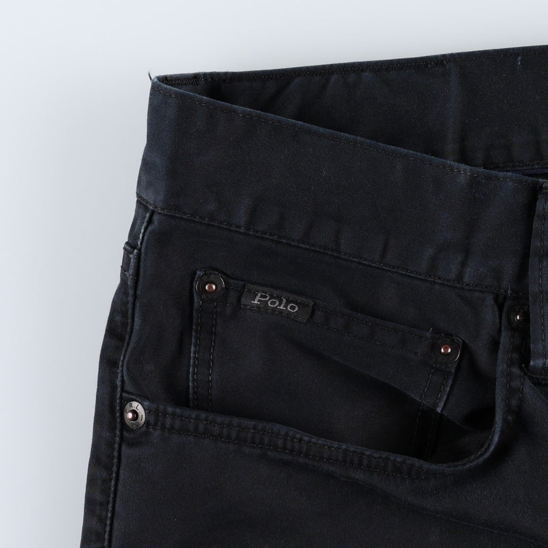 Ralph Lauren POLO RALPH LAUREN Men's Chino Pants, Size W36 cotton black type Vintage Second Hand