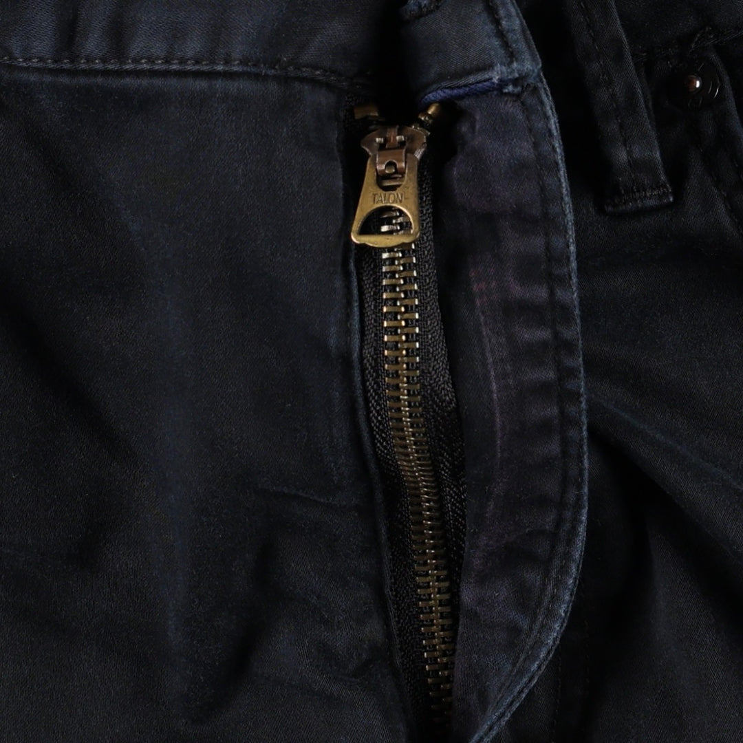 Ralph Lauren POLO RALPH LAUREN Men's Chino Pants, Size W36 cotton black type Vintage Second Hand