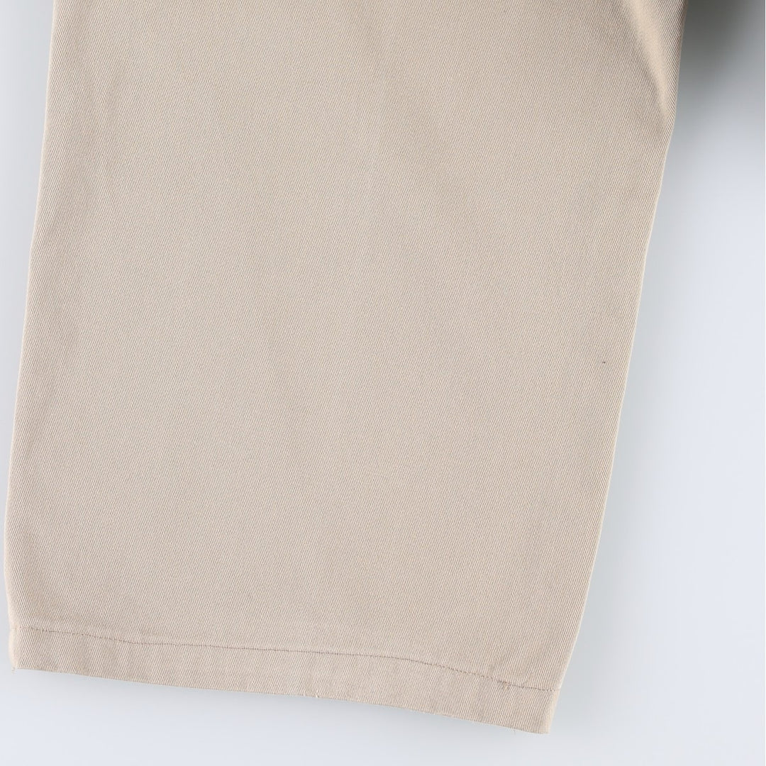 1990'S Ralph Lauren Polo Ralph Lauren ANDREW PANT Two-Pleat Chino Pants Made in USA Men's W37 (approx.) Vintage cotton Beige type Vintage Second Hand