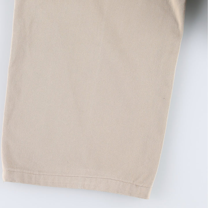 1990'S Ralph Lauren Polo Ralph Lauren ANDREW PANT Two-Pleat Chino Pants Made in USA Men's W37 (approx.) Vintage cotton Beige type Vintage Second Hand