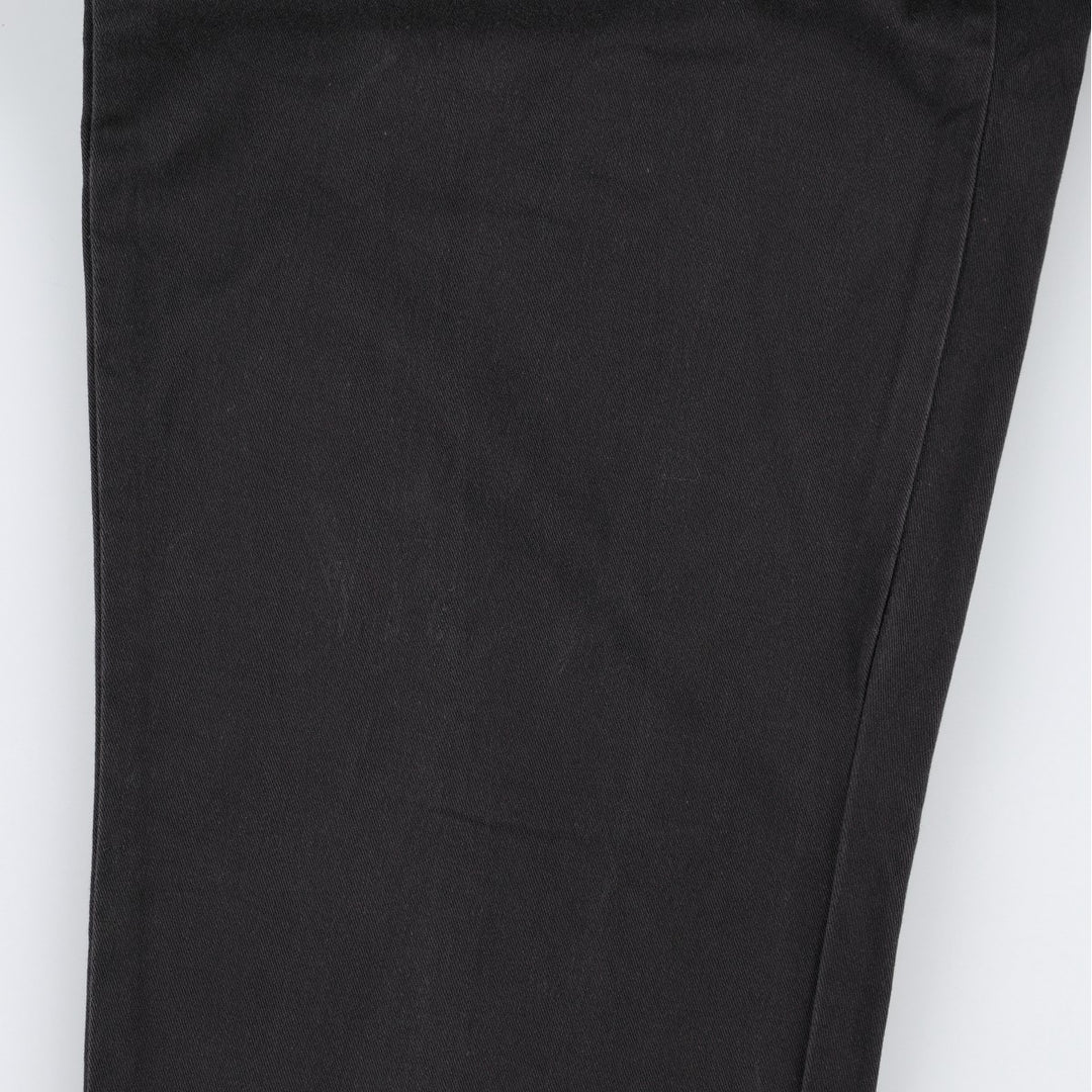 Ralph Lauren POLO by Ralph Lauren ANDREW PANT Two-pleat chino pants for men, equivalent to W33 cotton navy blue type Vintage Second Hand
