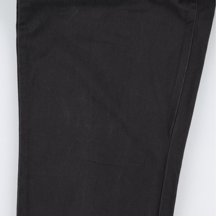 Ralph Lauren POLO by Ralph Lauren ANDREW PANT Two-pleat chino pants for men, equivalent to W33 cotton navy blue type Vintage Second Hand