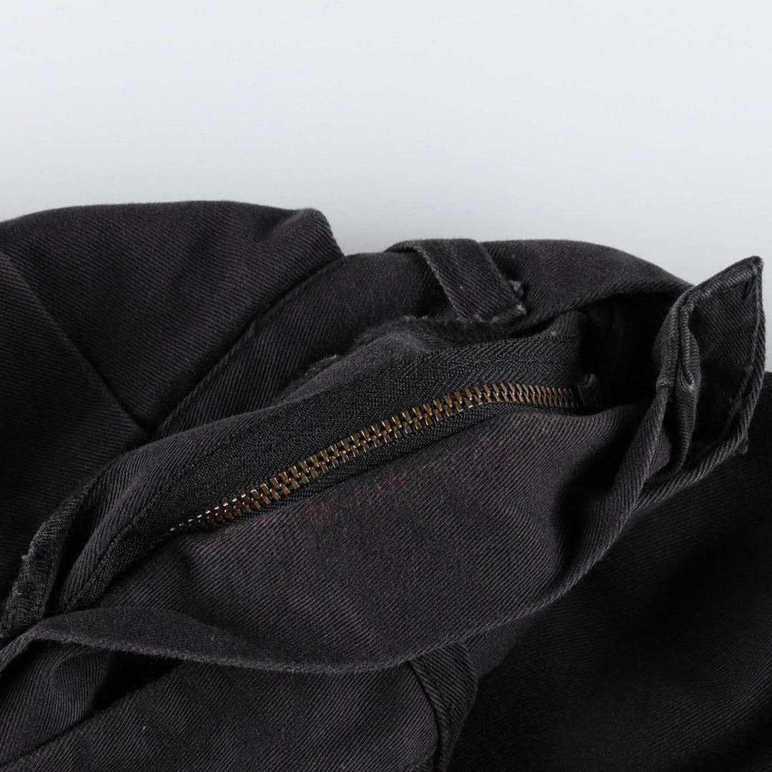 Ralph Lauren POLO by Ralph Lauren ANDREW PANT Two-pleat chino pants for men, equivalent to W33 cotton navy blue type Vintage Second Hand