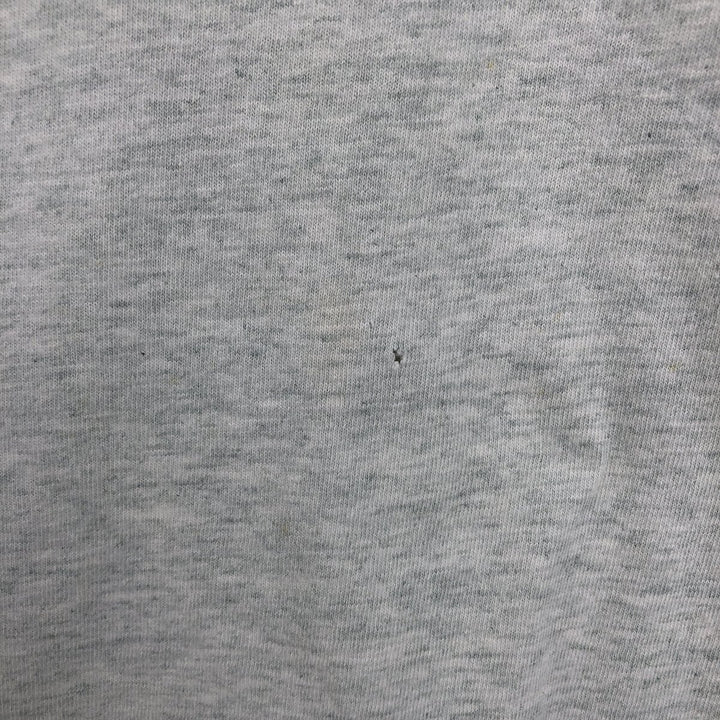 90'S Fruit of the Loom printed T-shirt, made in the USA, men's XL size, vintage cotton gray type Vintage Second Hand