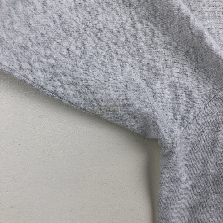90'S Fruit of the Loom printed T-shirt, made in the USA, men's XL size, vintage cotton gray type Vintage Second Hand