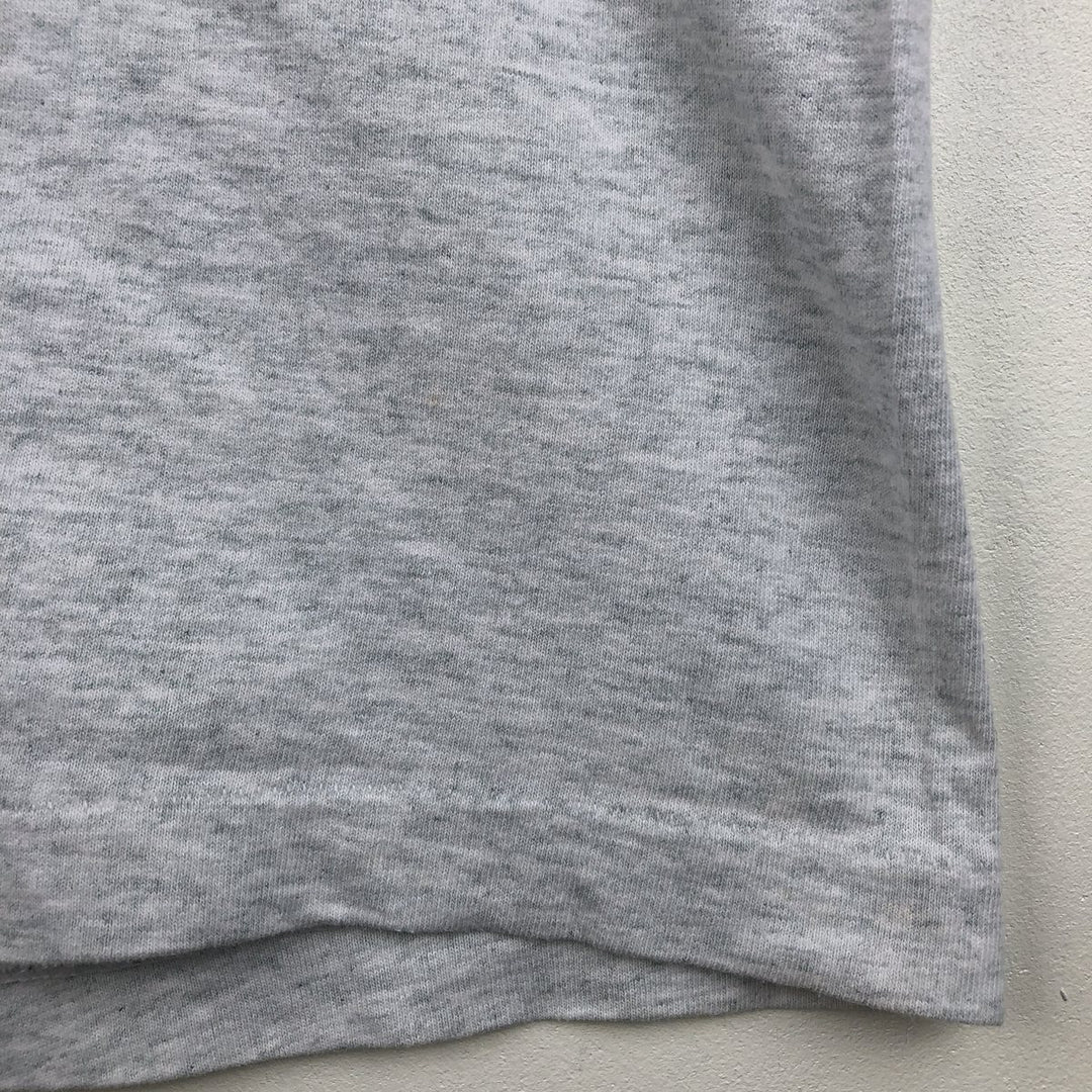 90'S Fruit of the Loom print T-shirt, Made in USA, Men's XL cotton gray type Vintage Second Hand