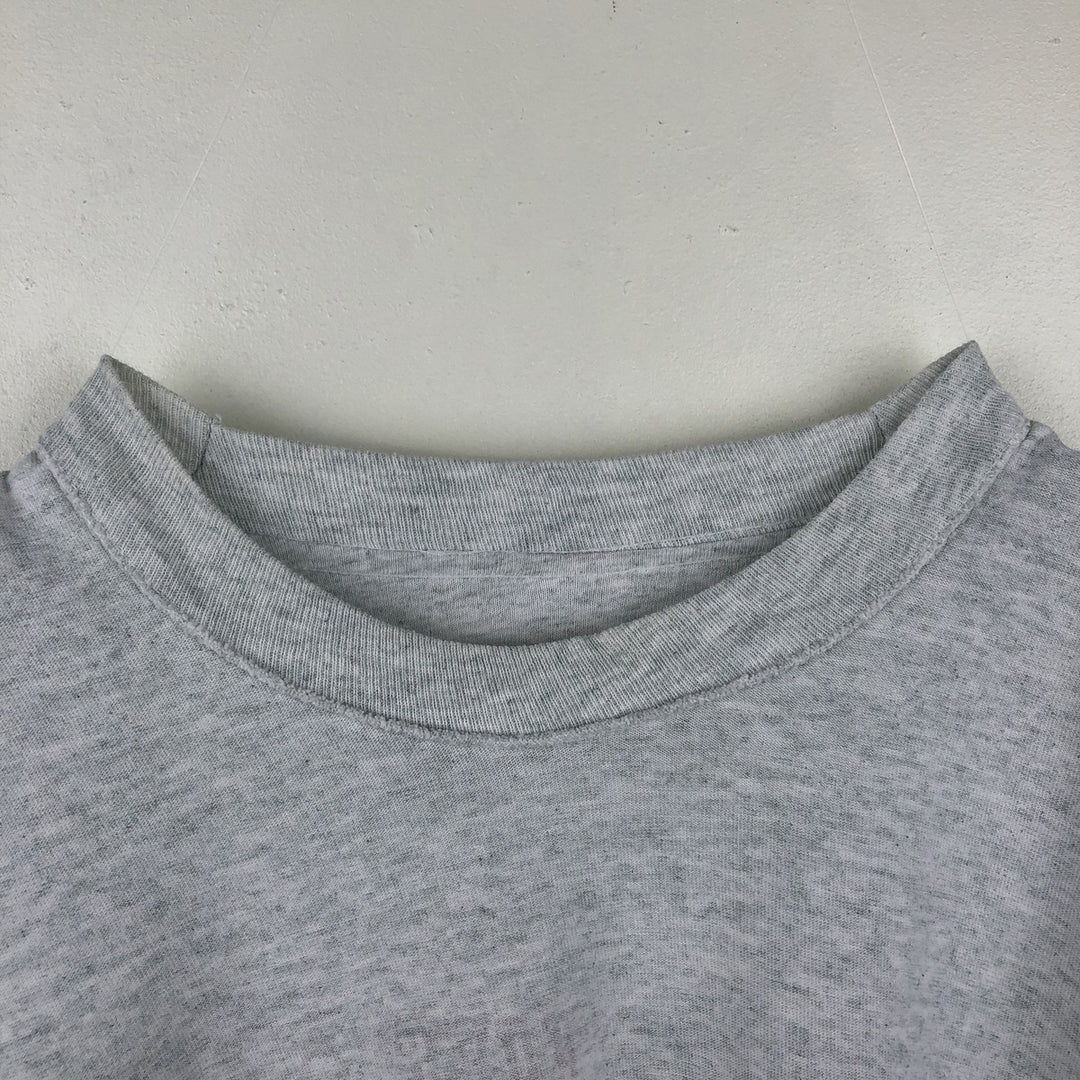 90'S Fruit of the Loom print T-shirt, Made in USA, Men's XL cotton gray type Vintage Second Hand