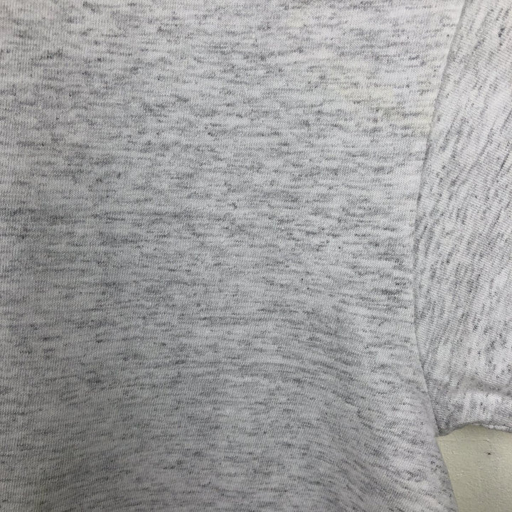 90'S ONEITA Printed T-shirt, Men's L size, Vintage cotton gray type Vintage Second Hand