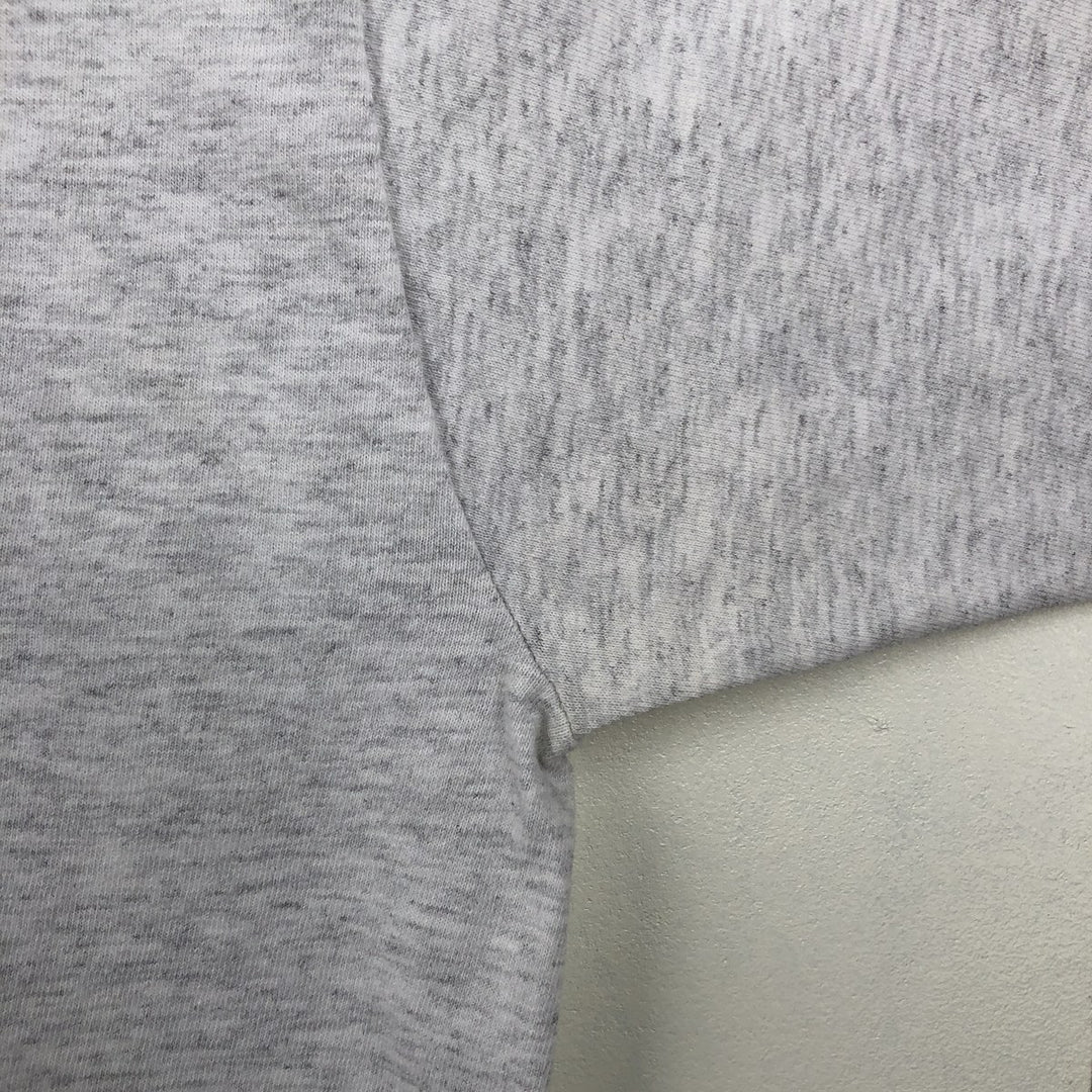 Russell printed t-shirt, made in USA, men's size XL (equivalent), vintage. cotton gray type Vintage Second Hand