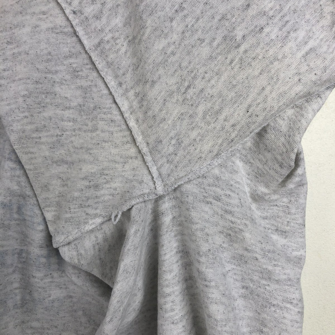 Russell printed t-shirt, made in USA, men's size XL (equivalent), vintage. cotton gray type Vintage Second Hand