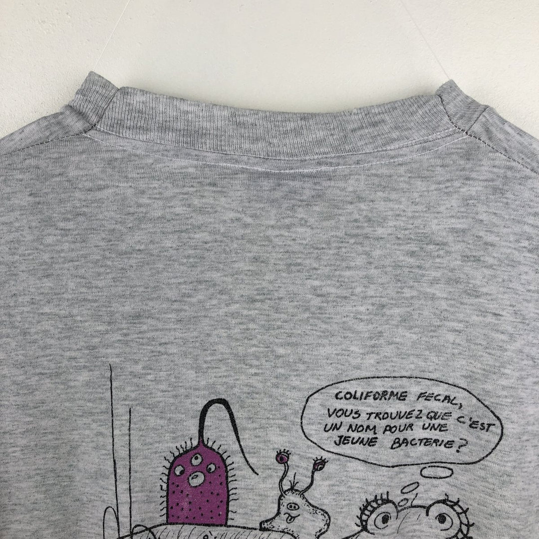 90'S Fruit of the Loom Best Printed T-shirt, Men's XL, Vintage cotton gray type Vintage Second Hand