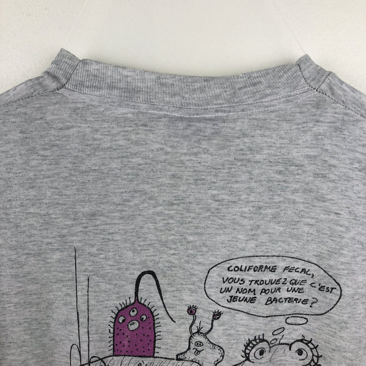 90'S Fruit of the Loom Best Printed T-shirt, Men's XL, Vintage cotton gray type Vintage Second Hand