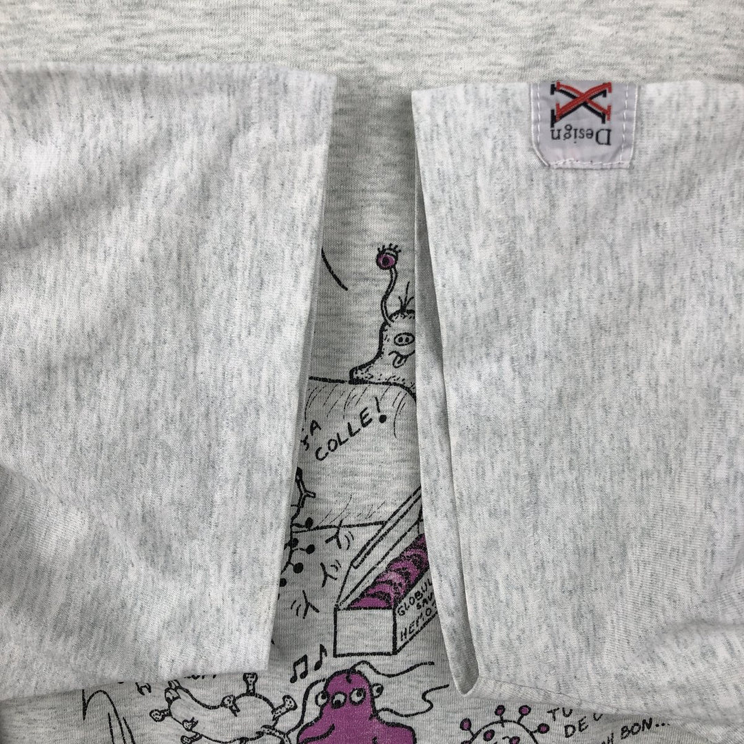 90'S Fruit of the Loom Best Printed T-shirt, Men's XL, Vintage cotton gray type Vintage Second Hand