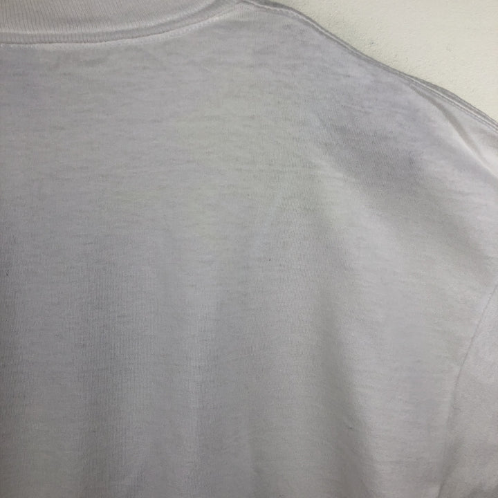 90's Jerseys Jerzees 50 cotton white type Vintage Second Hand