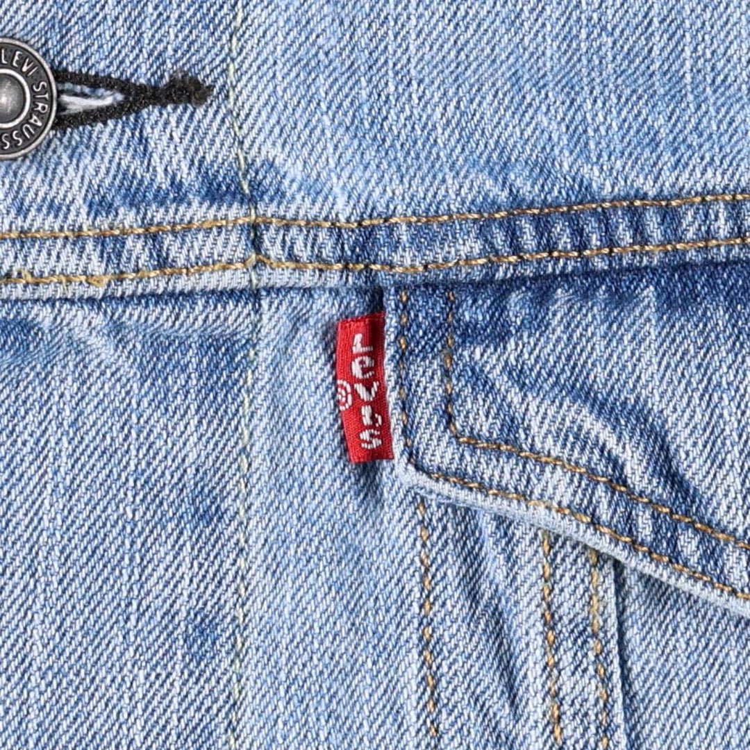 Levi's 72334-0002 Denim Jacket (Men's Size L) cotton blue type Vintage Second Hand