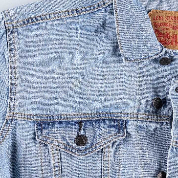 Levi's 72334-0002 Denim Jacket (Men's Size L) cotton blue type Vintage Second Hand