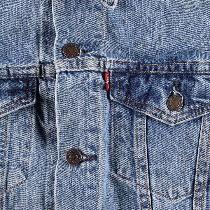 Levi's 72334-0146 Denim Jacket (Men's Size M) cotton blue type Vintage Second Hand
