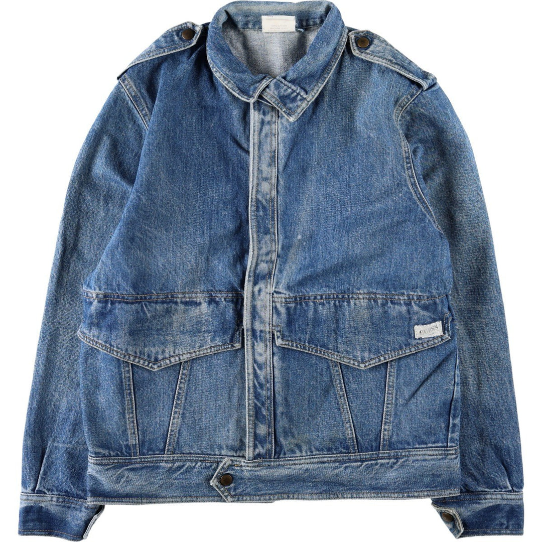 Guess by Georges Marciano denim jacket, men's size M (approx.) cotton blue type Vintage Second Hand