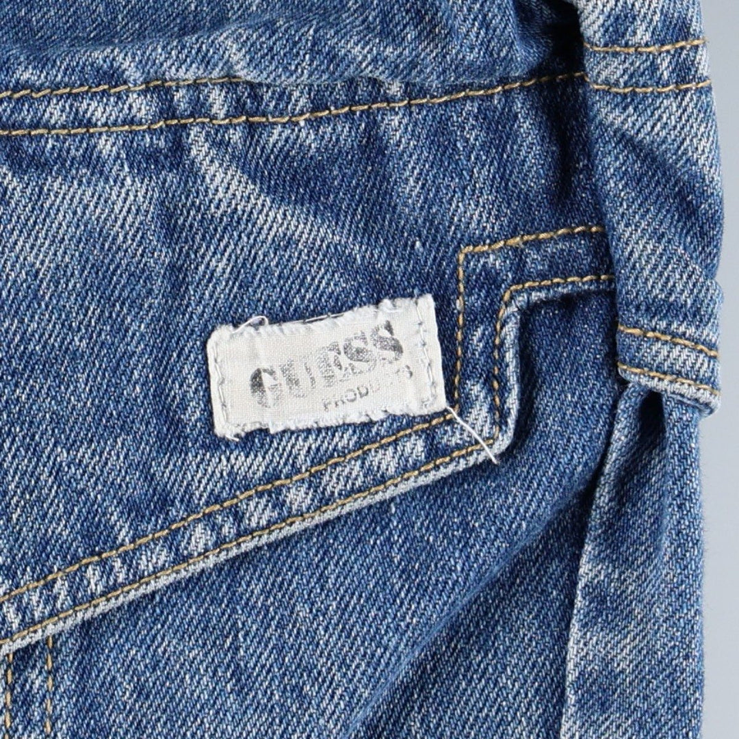 Guess by Georges Marciano denim jacket, men's size M (approx.) cotton blue type Vintage Second Hand
