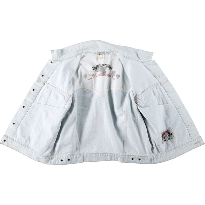 Levi's 70597-4803 Denim Jacket (Men's Size M) cotton Blue type light blue Vintage Second Hand