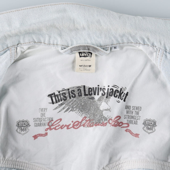 Levi's 70597-4803 Denim Jacket (Men's Size M) cotton Blue type light blue Vintage Second Hand