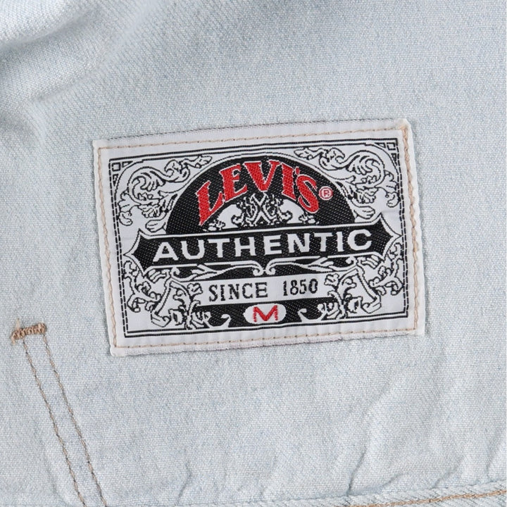 Levi's 70597-4803 Denim Jacket (Men's Size M) cotton Blue type light blue Vintage Second Hand