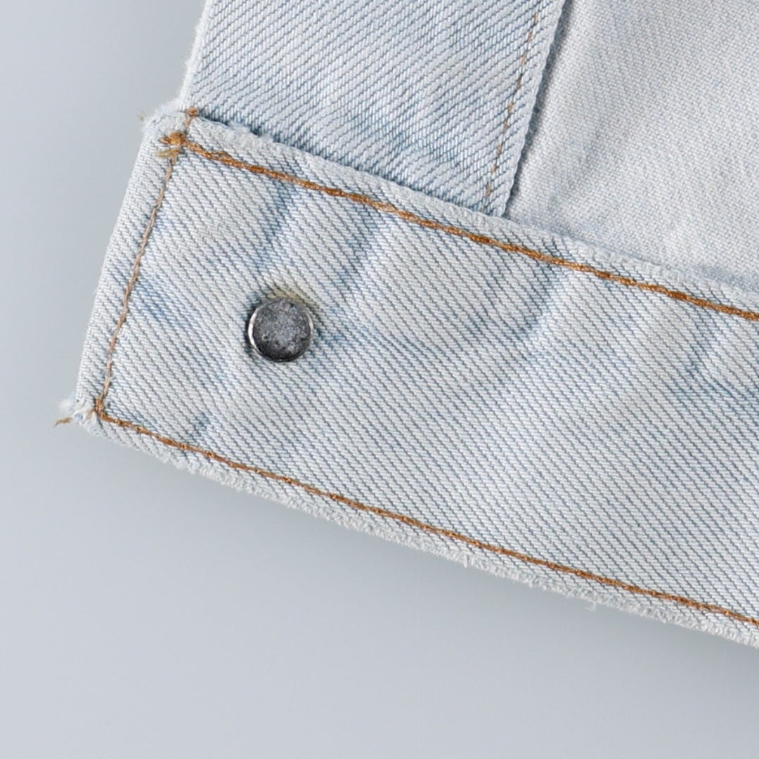 Levi's 75505-0210 Denim Jacket (Men's Size M) cotton Blue type light blue Vintage Second Hand