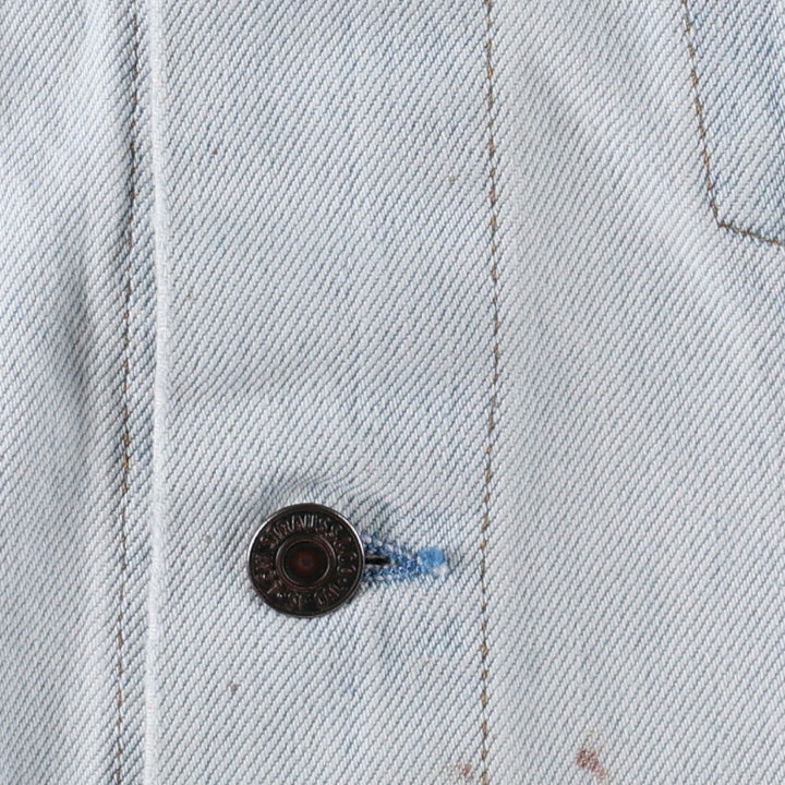 Levi's 75505-0210 Denim Jacket (Men's Size M) cotton Blue type light blue Vintage Second Hand