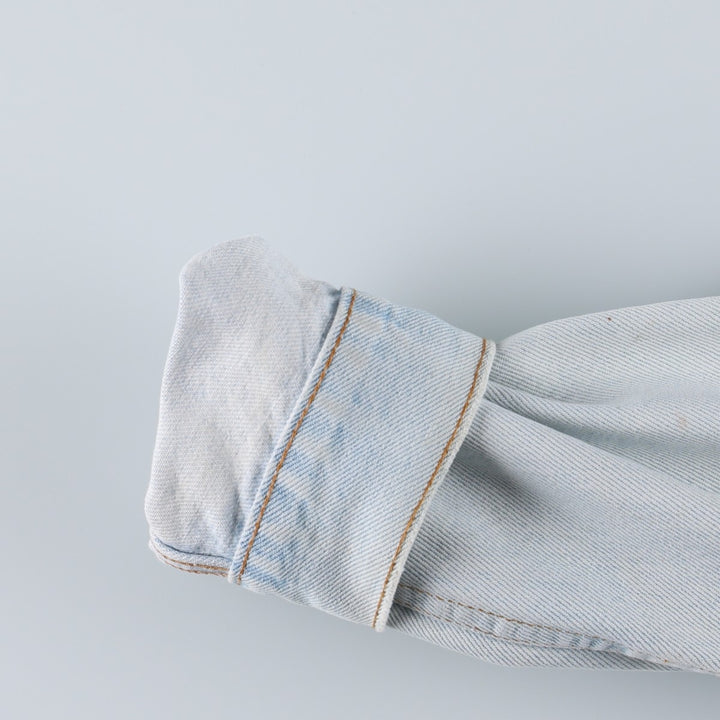 Levi's 75505-0210 Denim Jacket (Men's Size M) cotton Blue type light blue Vintage Second Hand