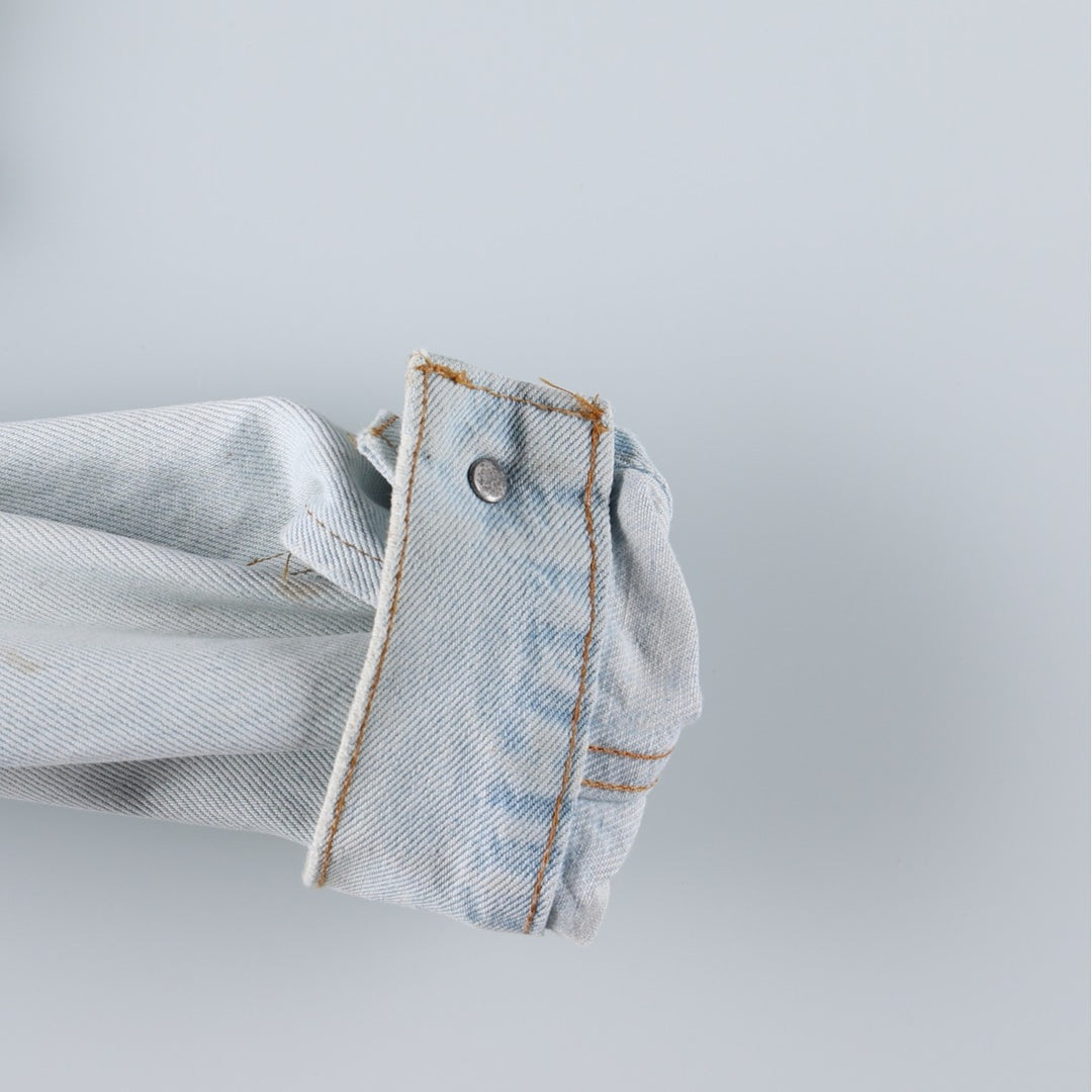 Levi's 75505-0210 Denim Jacket (Men's Size M) cotton Blue type light blue Vintage Second Hand