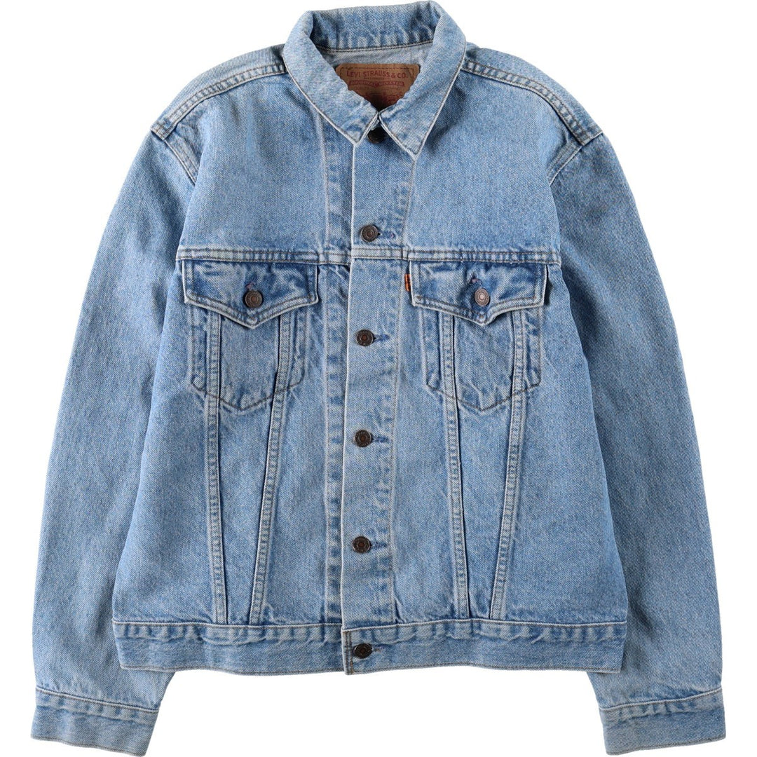Levi's 75505-0212 Denim Jacket (Men's Size M) cotton blue type Vintage Second Hand