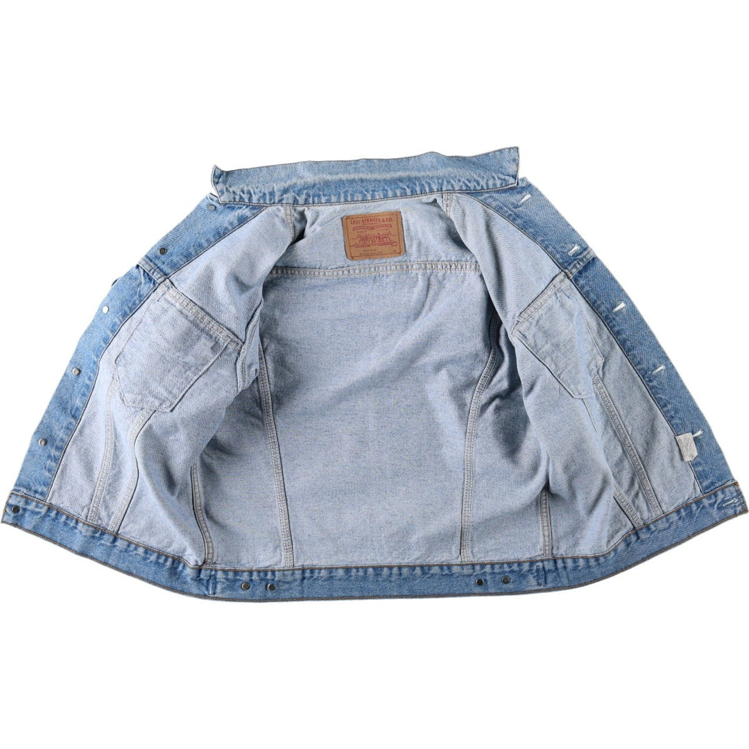 Levi's 75505-0212 Denim Jacket (Men's Size M) cotton blue type Vintage Second Hand