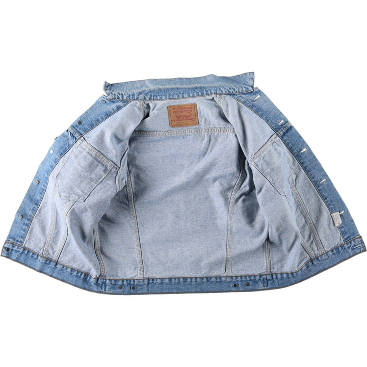 Levi's 75505-0212 Denim Jacket (Men's Size M) cotton blue type Vintage Second Hand