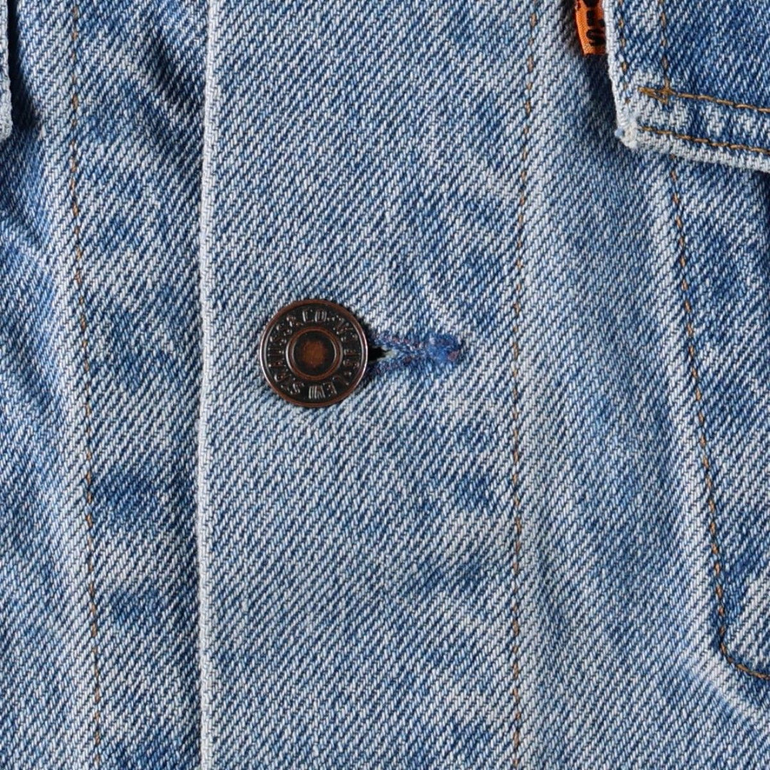 Levi's 75505-0212 Denim Jacket (Men's Size M) cotton blue type Vintage Second Hand