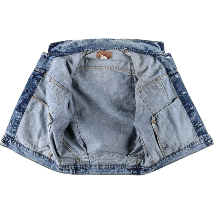 1990'S Levi's 75068-0219 Denim Jacket (Men's Size S equivalent) Vintage cotton blue type Vintage Second Hand