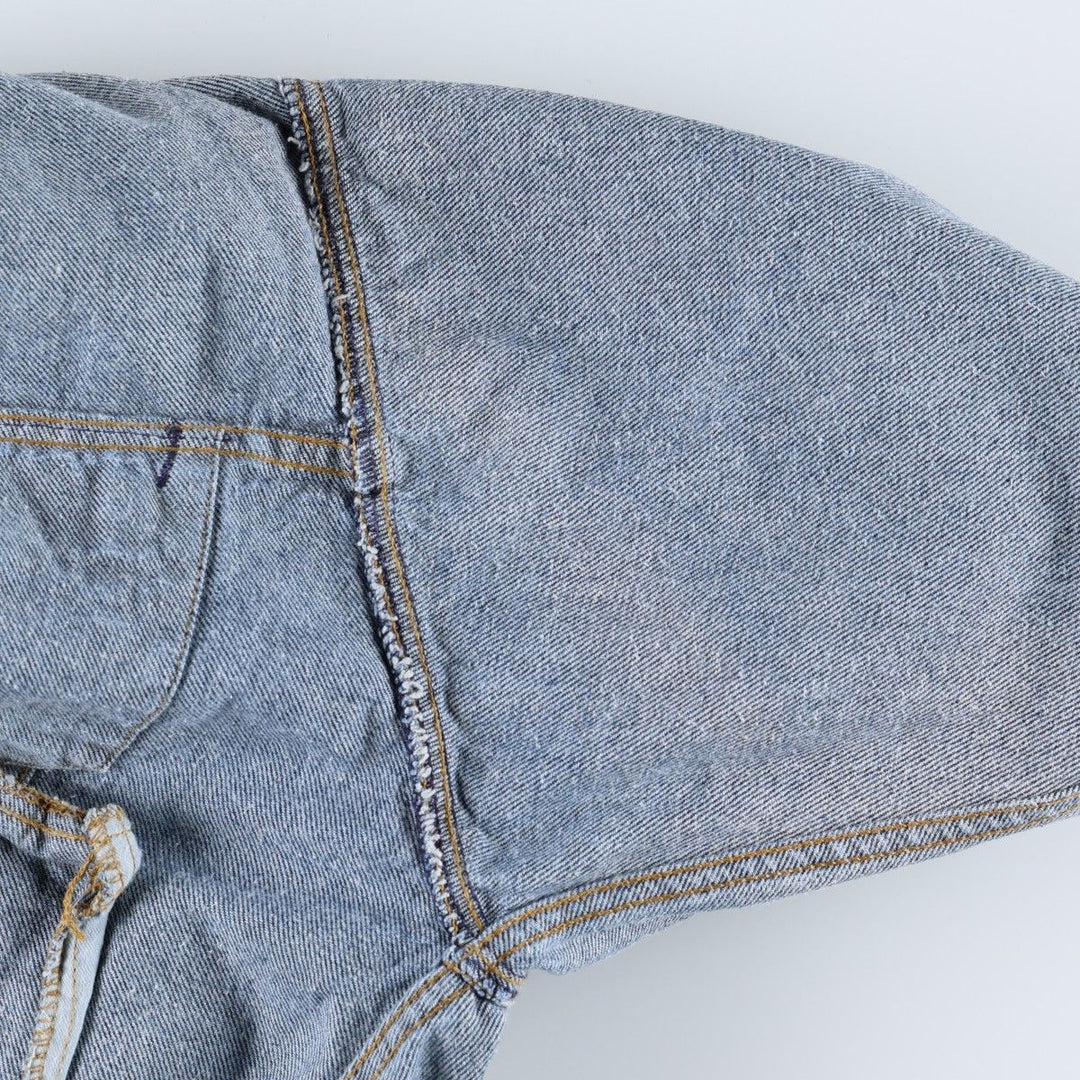 1990'S Levi's 75068-0219 Denim Jacket (Men's Size S equivalent) Vintage cotton blue type Vintage Second Hand