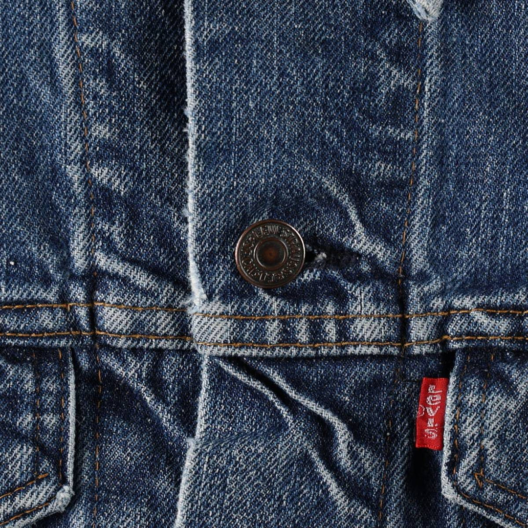 Levi's denim jacket, denim jacket, men's size M unclear blue type Vintage Second Hand